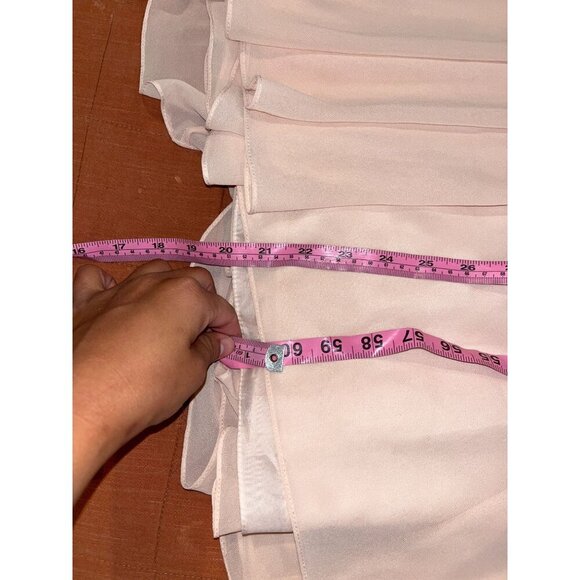 Jenny Yoo Collection Blush Pink Inesse Bridesmaid Maxi Dress Size 10 formal - Picture 8 of 11